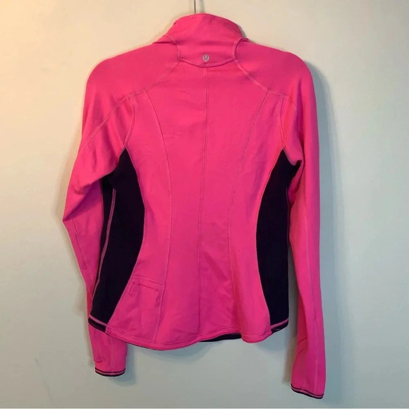 Lululemon Pink Purple Reversible Long Sleeve  1/2 Zip Top - Picture 4 of 11